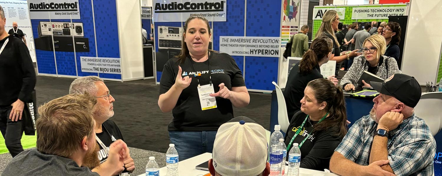 Group of professionals engaged in a discussion at a meeting table