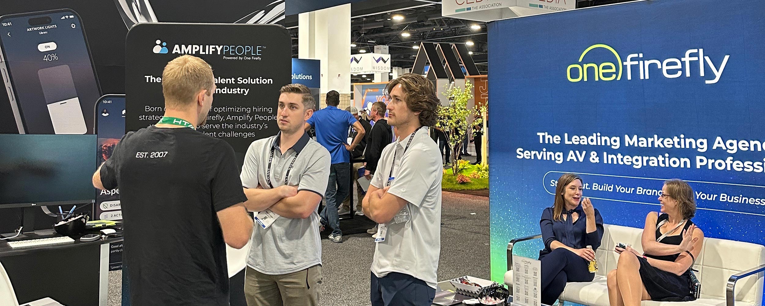 Casual moment of colleagues sharing ideas and teamwork